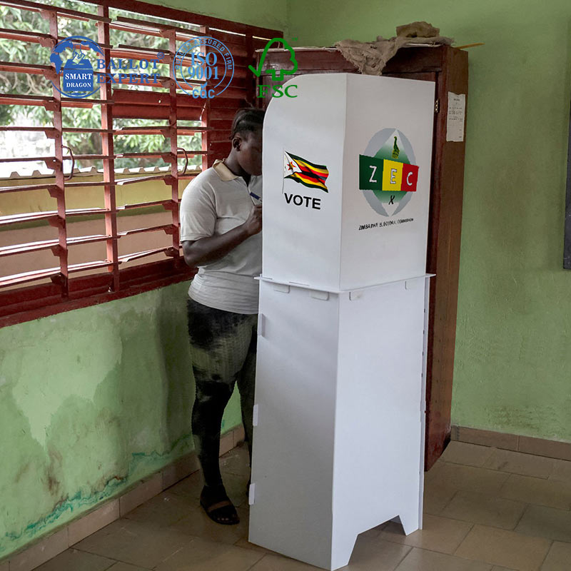 corrugate voting booth1