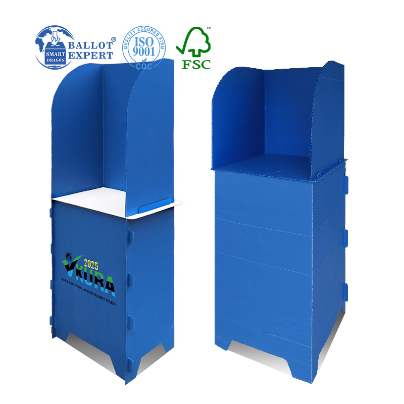 hollow board voting booth customized2