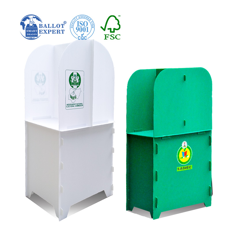 hollow board voting booth customized3