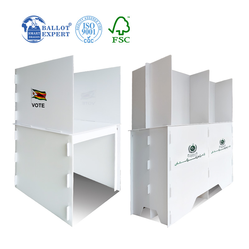 hollow board voting booth customized4