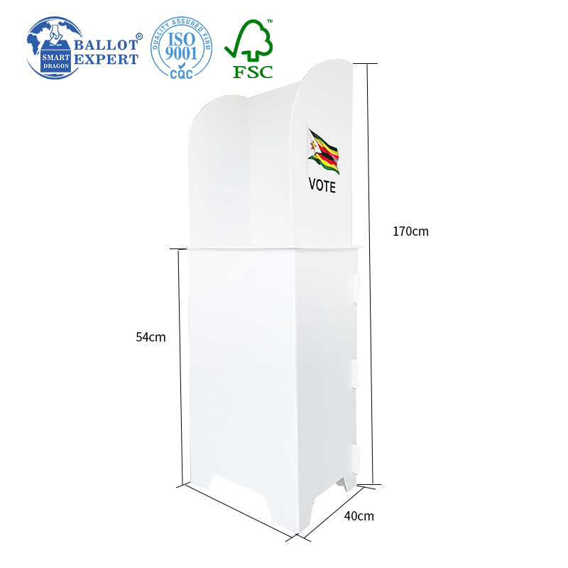 corrugate voting booth4