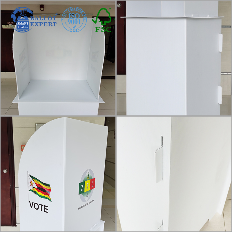 corrugate voting booth6