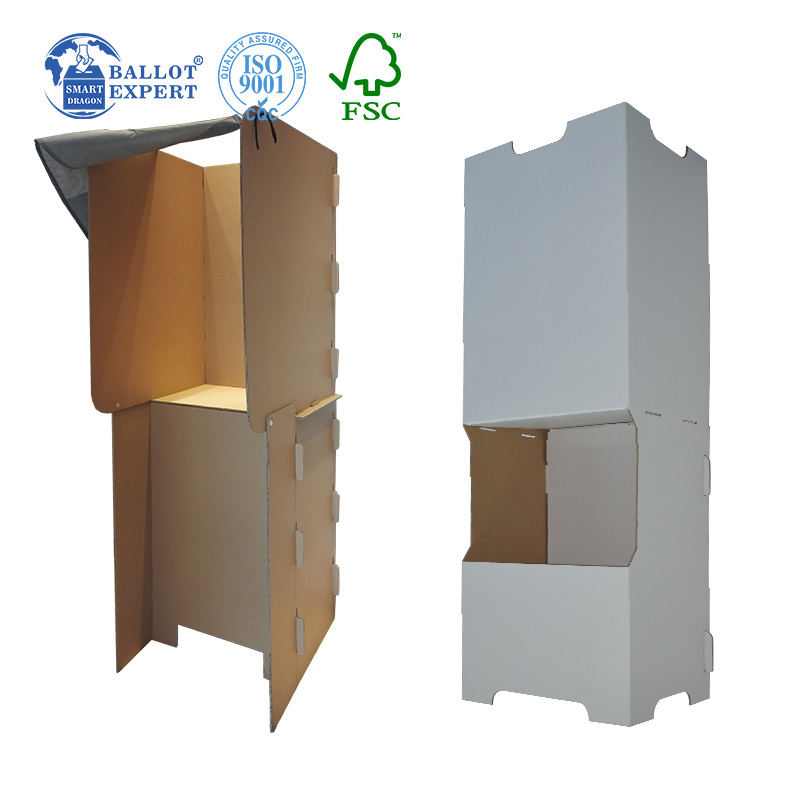 cardboard voting tables