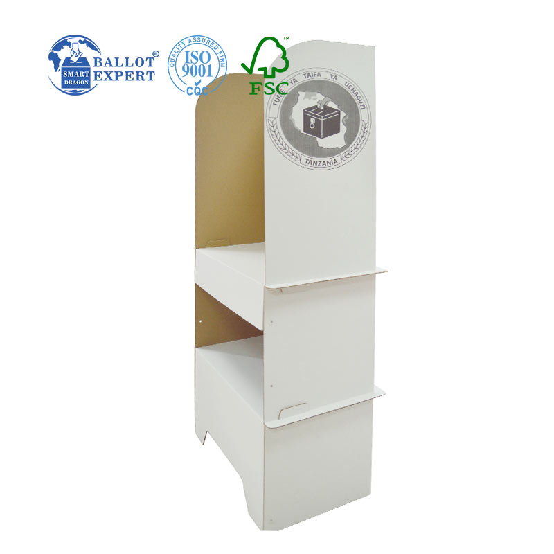 cardboard voting booth010