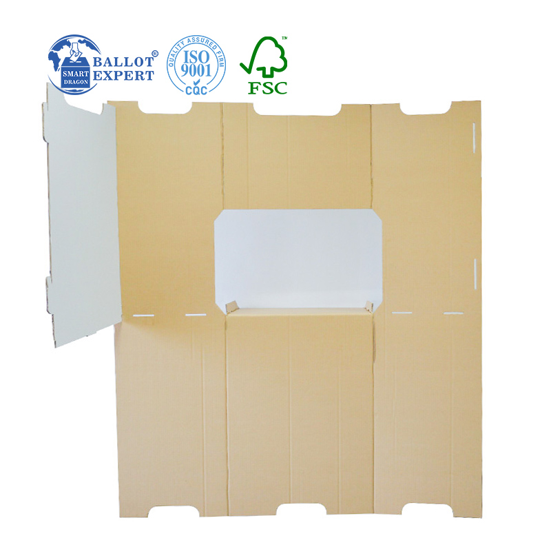 cardboard election booth3