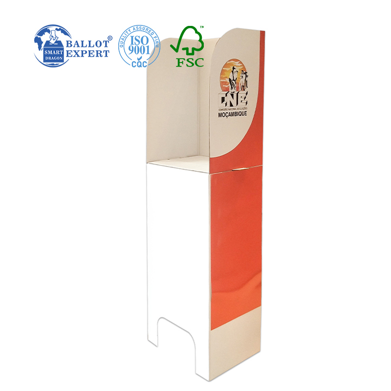 cardboard voting table44