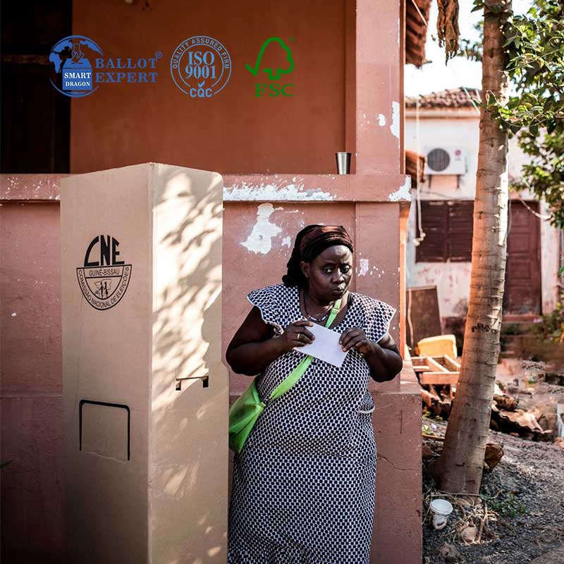 cardboard voting booth21
