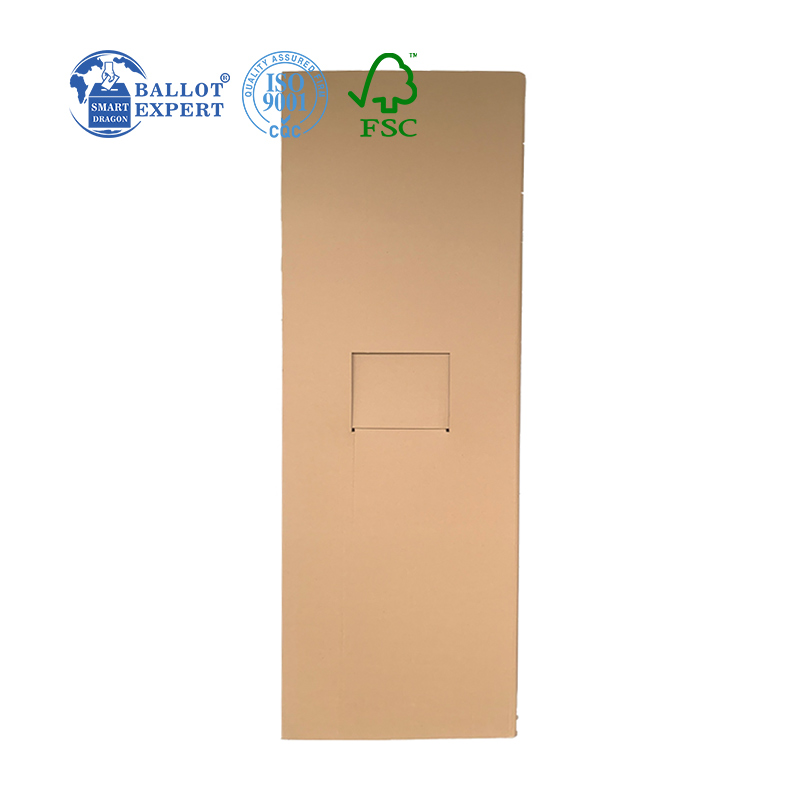 cardboard voting booth24