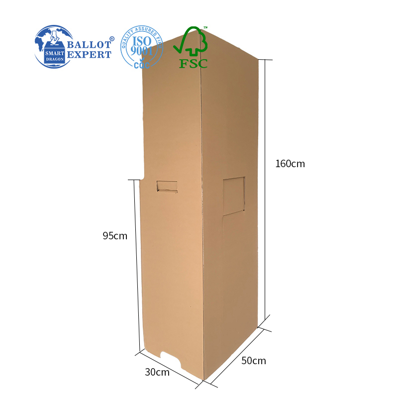 cardboard voting booth25