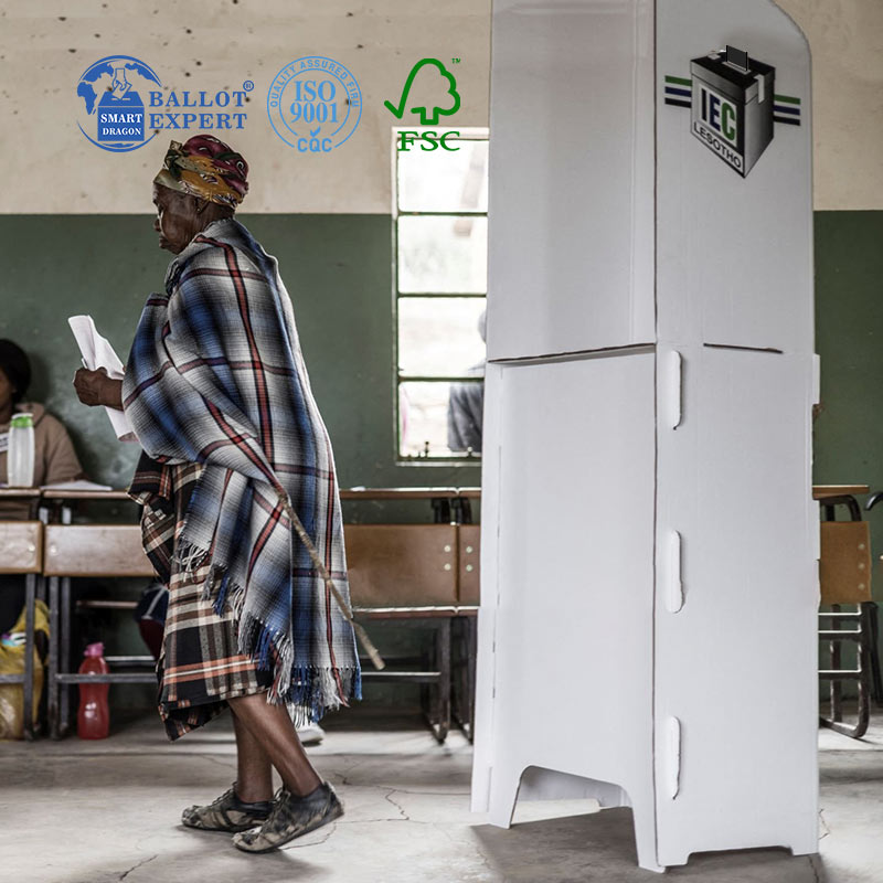 lesotho voting booth1