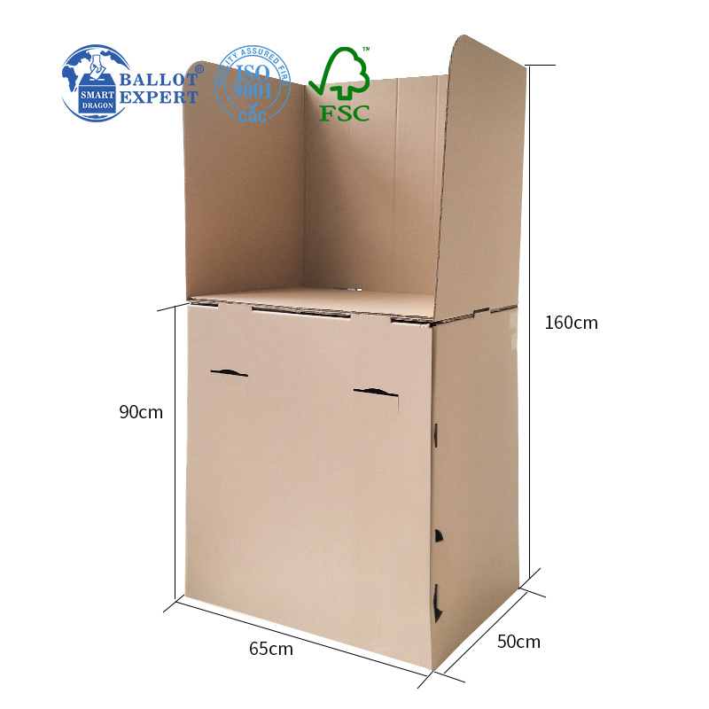 cardboard voting booth wided3