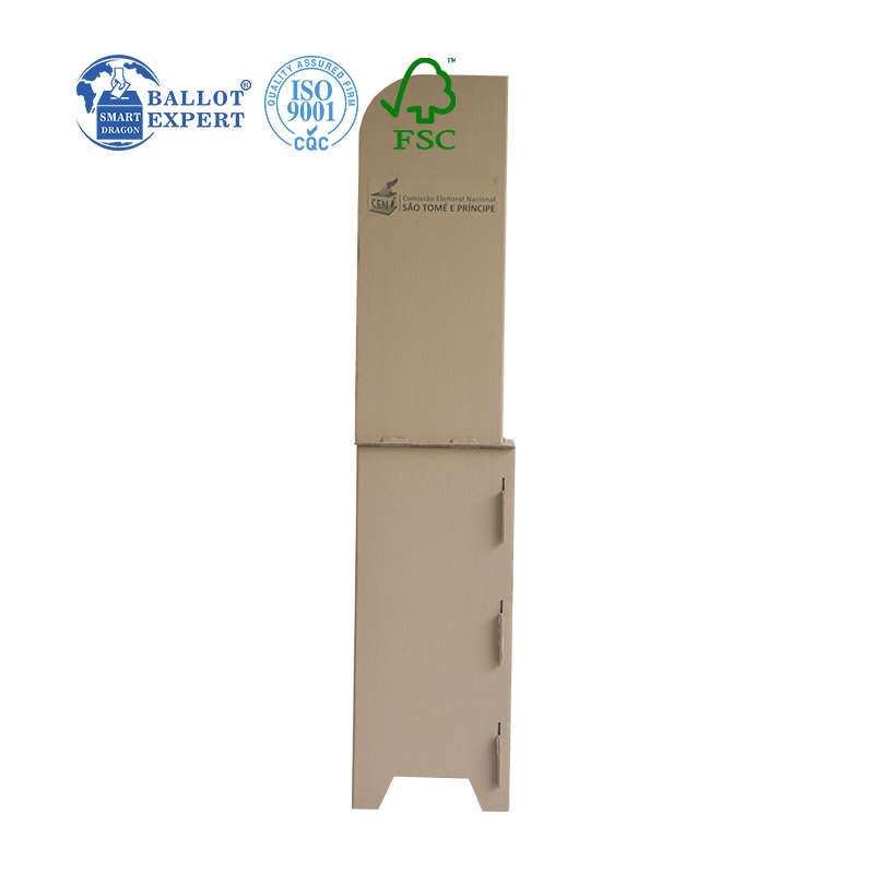 corrugated cardboard voting table14