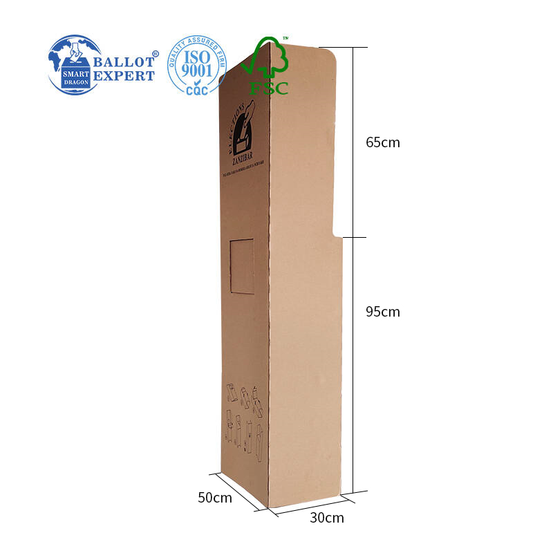 Cardboard Voting Booth for sale5