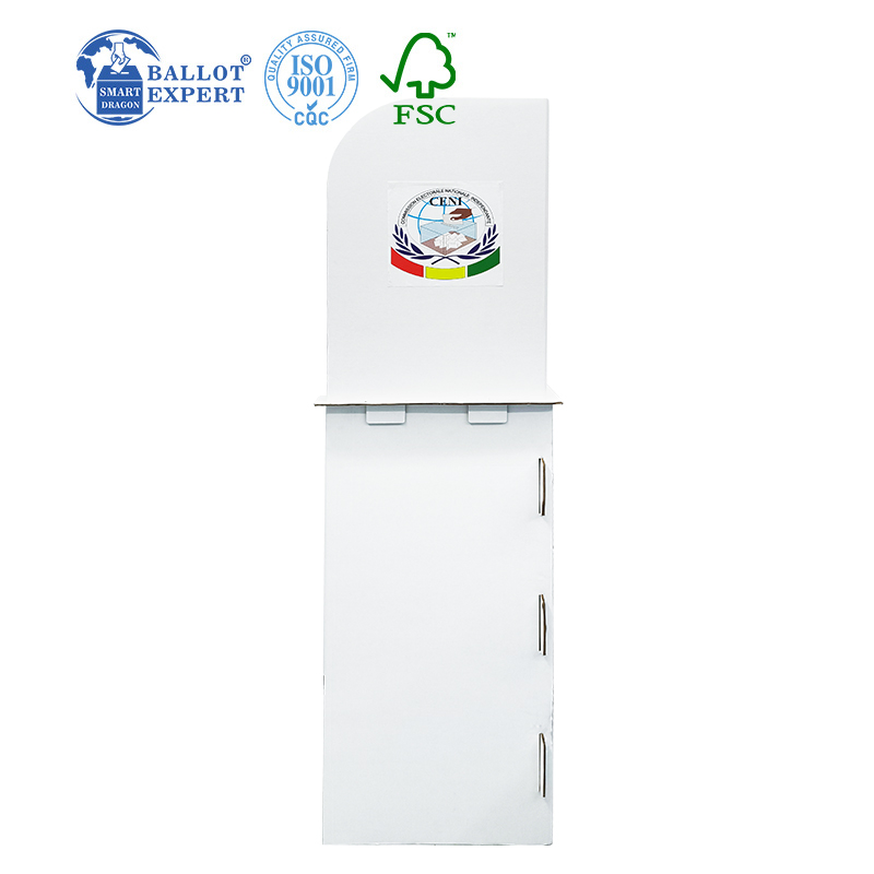 Cardboard Standing Voting Booth3