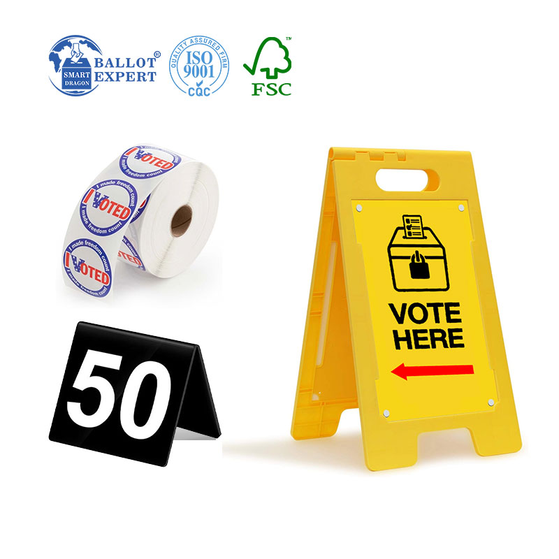 election Site signage