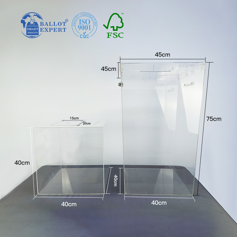 acrylic ballot box2