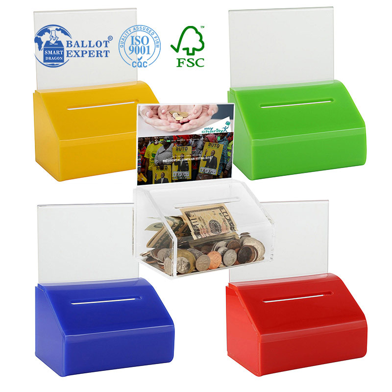 plastic ballot boxes