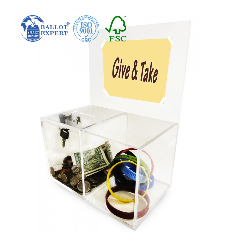 acrylic suggestion box