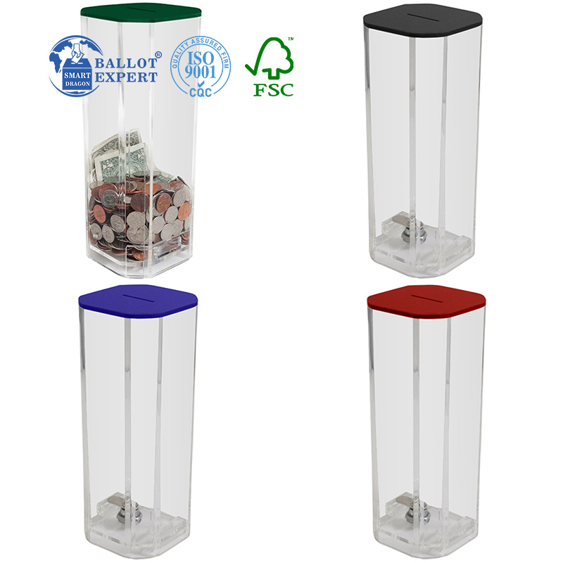 acrylic money box2