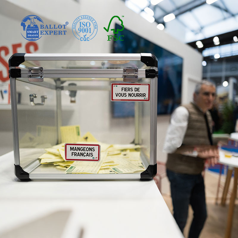 acrylic election box